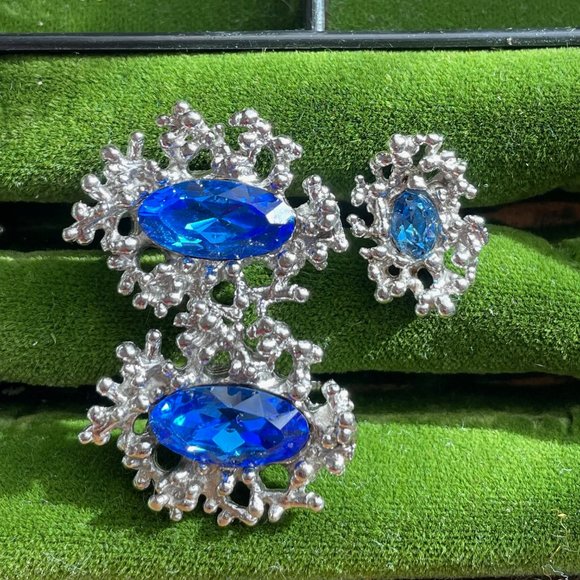 Men's Vintage Cufflinks & tie pins Lot Of 3 Dante 60s 70s Deco MCM Gold Silver - Picture 4 of 7